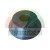 Black conical rubber washer or sleeve with a central hole.