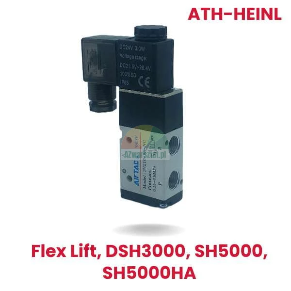 Electromagnetic pneumatic valve DC24 replacement for ATH-Heinl for Flex Lift, DSH3000, SH5000, SH5000HA lifts