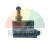 Panasonic AZ7311 limit switch with a roller plunger actuator, 10A 250V AC rating, industrial automation component.