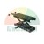 REDATS motorcycle scissor lift, black, with rubber pad and adjustment handle.