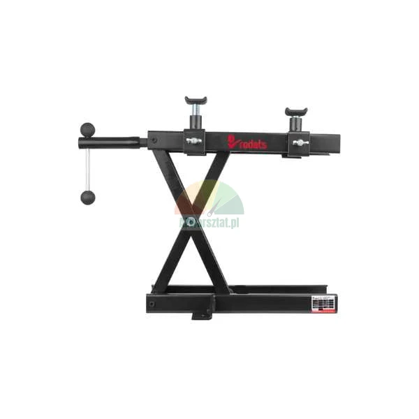 Redats motorcycle scissor lift jack with adjustable saddles on a white background