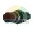 Metal hydraulic valve cartridge with O-rings and hexagonal nut