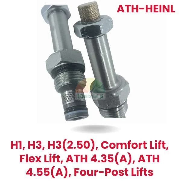 ATH-Heinl replacement lowering valve for lifts H1, H3, Comfort Lift, Flex Lift, 4.35(A), 4.55(A)