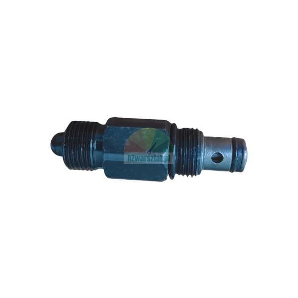 Metal hydraulic valve cartridge with threads and O-ring seal