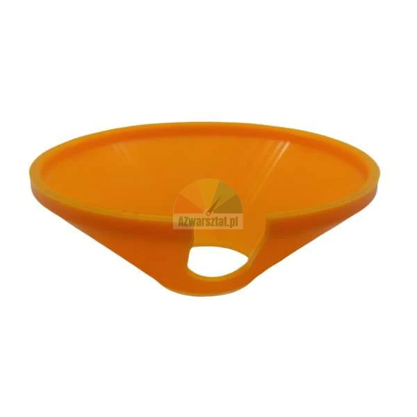 Orange plastic disc cone training marker for sports and agility drills.
