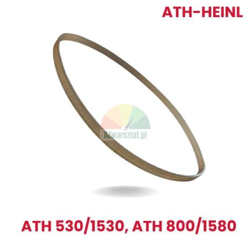 Yellow 87cm wheel balancer motor belt replacement for ATH-Heinl models ATH 530/1530 and ATH 800/1580