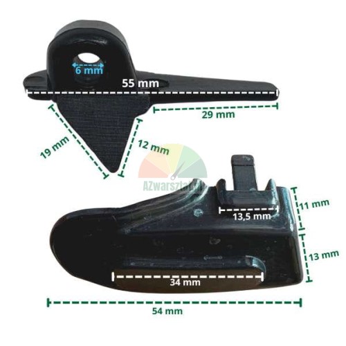 AFAE foot cover set with dimensions