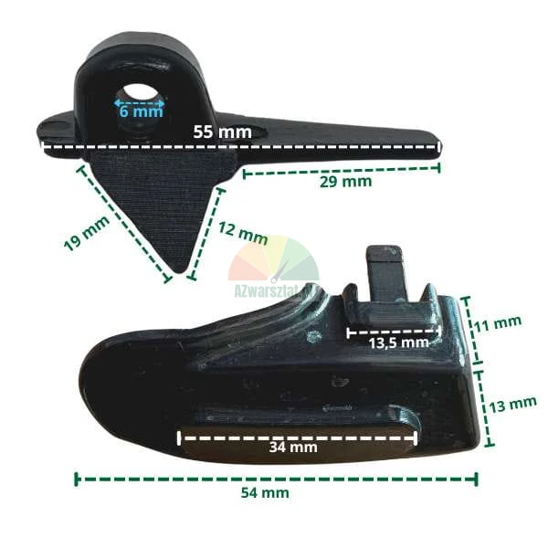 AFAE foot cover set with dimensions