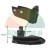 Black rubber car seal end piece shown from two angles with dimensions 31 mm, 21 mm, 9 mm and 17 mm marked in green.