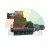 Hydraulic solenoid cartridge valve with electrical connector