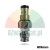 Pressure relief/overflow valve G19mm, silver metallic hydraulic valve.