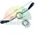 Metal quick nut for truck wheel balancer with dimensions