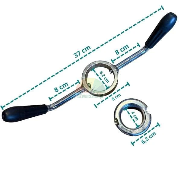 Metal quick nut for truck wheel balancer with dimensions
