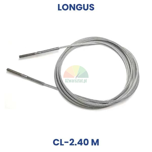 Steel lift cable CL 2.40 M - replacement for Longus