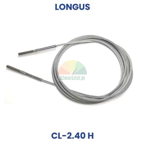 Steel cable for Longus CL 2.40 H lift - high quality replacement