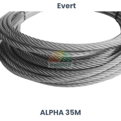 Replacement Evert: Steel cable for Evert Alpha 35M lift