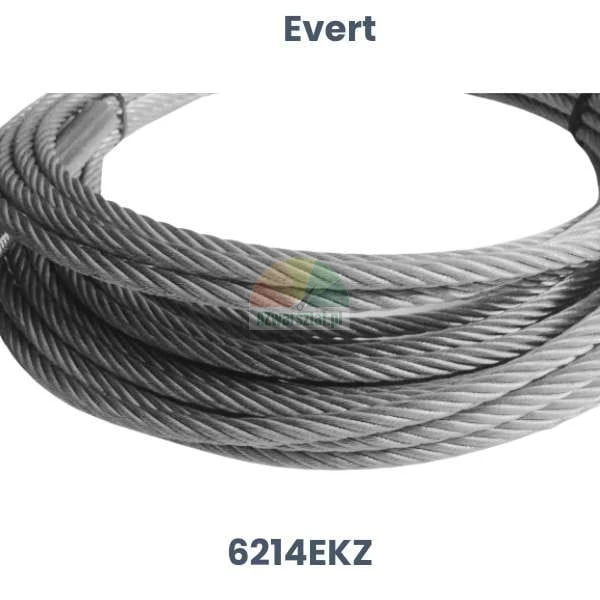 Replacement steel cable for Evert 6214EKZ lift