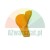 Yellow plastic fastener or clip component on a white background.