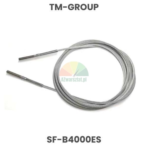 Replacement steel cable for TM-Group SF-B4000ES lift - wire rope with threaded ends.