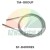Replacement steel cable for TM-Group SF-B4000ES lift - wire rope with threaded ends.