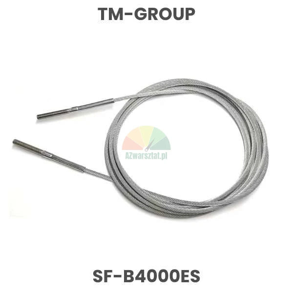 Replacement steel cable for TM-Group SF-B4000ES lift - wire rope with threaded ends.
