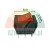 Red wheel balancer power switch 3x2.5 cm