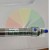AFCI CDM2B25-100 pneumatic cylinder made of stainless steel with a blue cap.