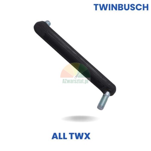 Replacement for Twin Busch: Tire changer connector TWX, TWF - black link rod with bolts