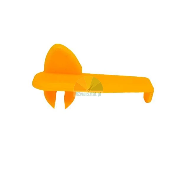 Orange plastic replacement component for a string trimmer head