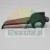 Black rubber edge seal end cap.