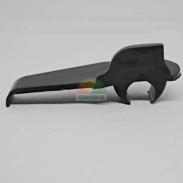 Black rubber edge seal end cap.