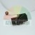 Microswitch with roller lever on a white background