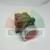 Red industrial pushbutton switch with silver bezel and black housing, model NB2-BE102