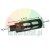 Large plastic muffler with 12.7mm thread and dimensions labels