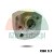 Hydraulic gear pump model CBK 3.7 front view showing shaft and mounting holes