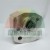 Hydraulic gear pump with aluminum body and central drive shaft with mounting holes