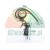 Tire inflator gun with pressure gauge 0-16 bar