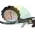 Pneumatic tire inflator gun with analog pressure gauge showing bar and psi scales.