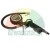 Digital tire inflator with pressure gauge and flexible hose.