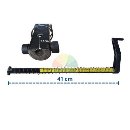 Meter arm with 0-26cm scale and 41cm length