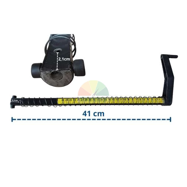 Meter arm with 0-26cm scale and 41cm length