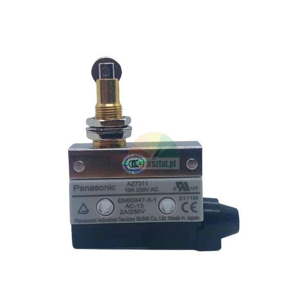 Panasonic AZ7311 limit switch with roller plunger for industrial applications
