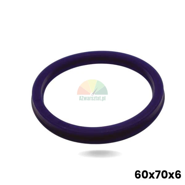 Blue lift cylinder seal with dimensions 60x70x6 mm