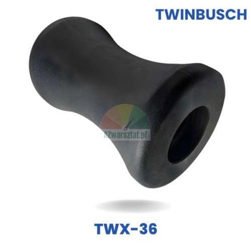 Black rubber pressure roller TWX-36 replacement for Twin Busch tire changers