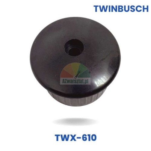 Black plastic handle for TWX-610 hexagonal rod by Twin Busch