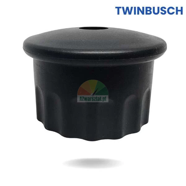 Black plastic replacement handle for Twin Busch hex rod tire changer