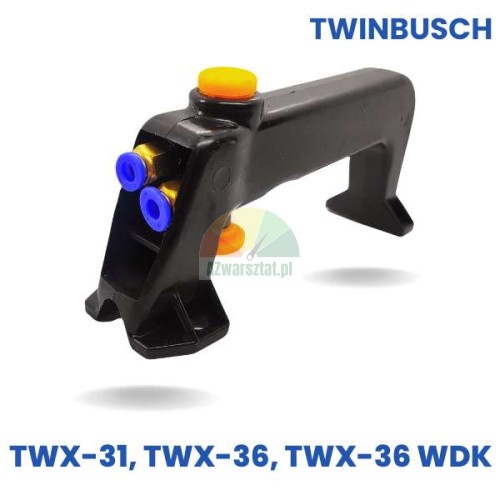 Replacement handle with valve for Twin Busch tire changers TWX-31, TWX-36, TWX-36 WDK