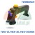 Replacement handle with valve for Twin Busch tire changers TWX-31, TWX-36, TWX-36 WDK