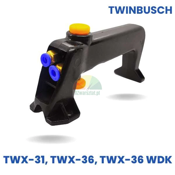Replacement handle with valve for Twin Busch tire changers TWX-31, TWX-36, TWX-36 WDK