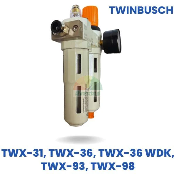 Complete compressed air service unit Type D replacement for Twin Busch TWX-31, TWX-36, TWX-36 WDK, TWX-93, TWX-98